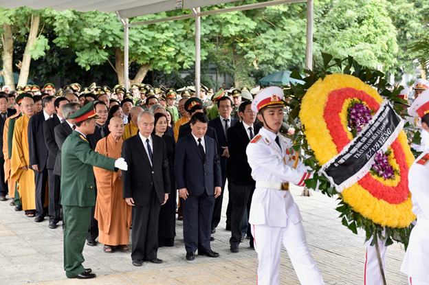 Lễ viếng Chủ tịch nước Trần Đại Quang - Anh 10