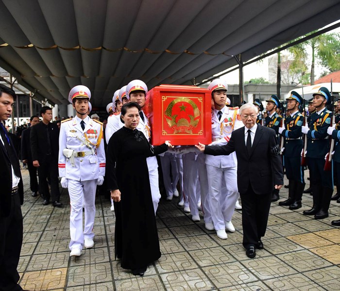 Lễ truy điệu, Lễ an táng Chủ tịch nước Trần Đại Quang - Anh 7