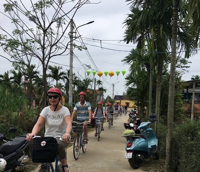 Hội An (Quảng Nam): Sẽ là thành phố giao thông  bằng xe đạp - Anh 1
