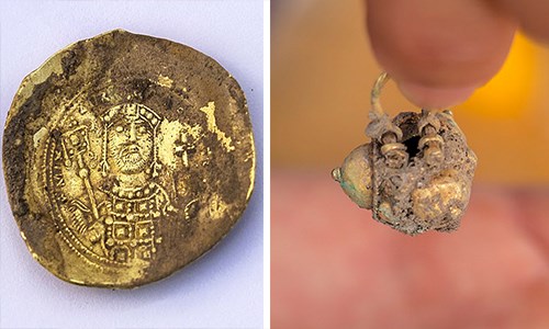 Hũ tiền vàng 900 năm tuổi, quý hiếm chưa từng thấy ở Israel - Anh 2