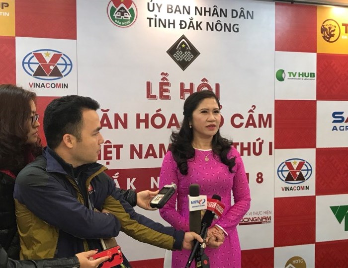 Lễ hội Văn hóa Thổ cẩm Việt Nam lần thứ nhất sẽ diễn ra từ ngày 5-7.1 - Anh 2