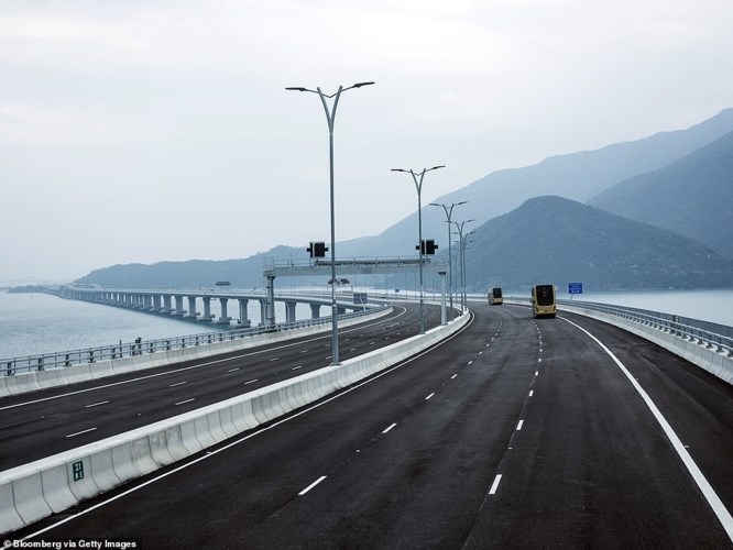 Toàn cảnh cây cầu vượt biển dài nhất thế giới của Trung Quốc - Anh 4