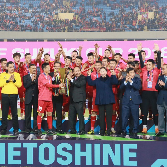 HLV Park Hang seo: “Tôi muốn dành cúp vô địch này cho toàn thể người dân Việt Nam” - Anh 1
