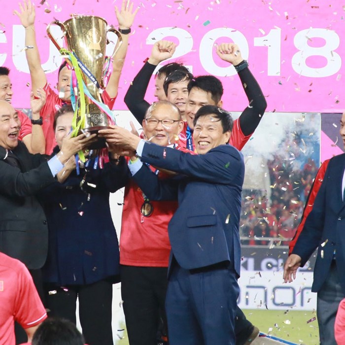 HLV Park Hang seo: “Tôi muốn dành cúp vô địch này cho toàn thể người dân Việt Nam” - Anh 2