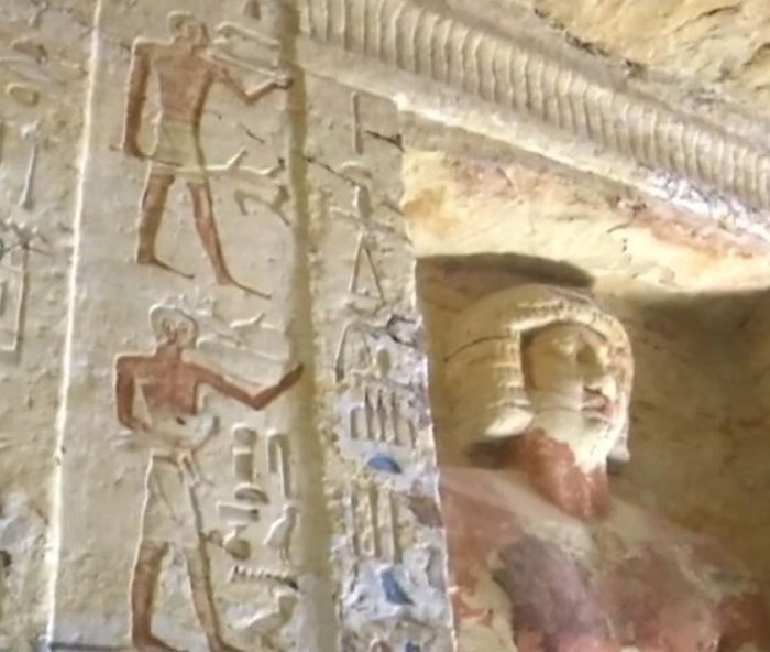 Ai Cập phát hiện ngôi mộ cổ 4.400 tuổi nghi chứa đầy kho báu - Anh 1