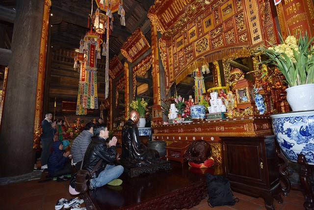 Tết Kỷ Hợi, Phật tử hẹn nhau nơi đỉnh thiêng Fansipan, chiêm bái xá lợi Phật trong lòng Đại tượng Phật cao nhất Việt Nam - Anh 6