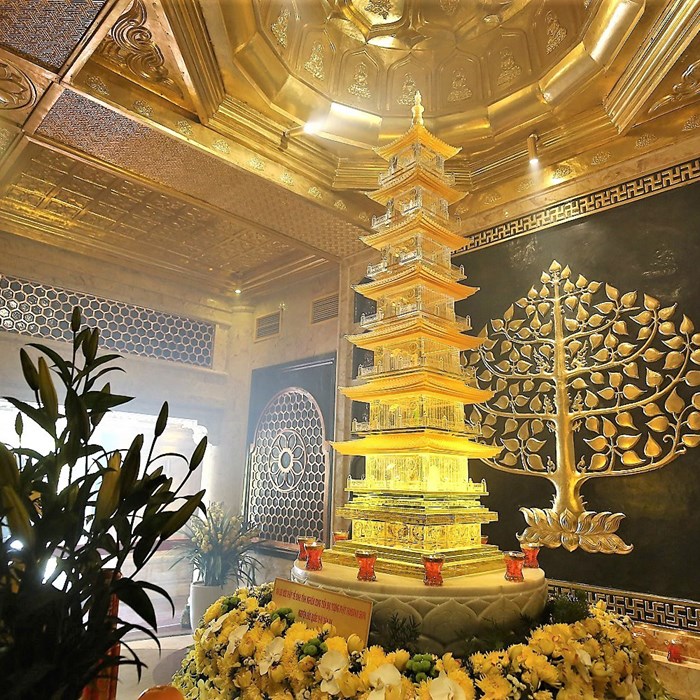 Tết Kỷ Hợi, Phật tử hẹn nhau nơi đỉnh thiêng Fansipan, chiêm bái xá lợi Phật trong lòng Đại tượng Phật cao nhất Việt Nam - Anh 12