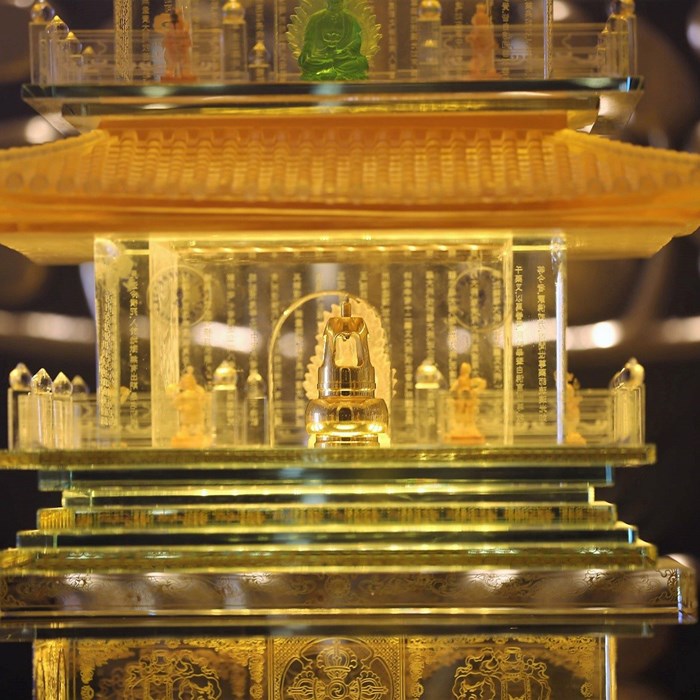 Tết Kỷ Hợi, Phật tử hẹn nhau nơi đỉnh thiêng Fansipan, chiêm bái xá lợi Phật trong lòng Đại tượng Phật cao nhất Việt Nam - Anh 13
