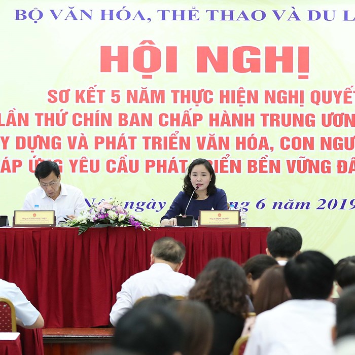 Việc thực hiện Nghị quyết 33 đã đạt được những thành tựu quan trọng trong lĩnh vực văn hóa, thể thao và du lịch - Anh 2