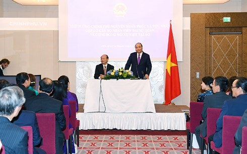 Thủ tướng gặp gỡ cộng đồng người Việt Nam ở Áo và một số nước châu Âu - Anh 2