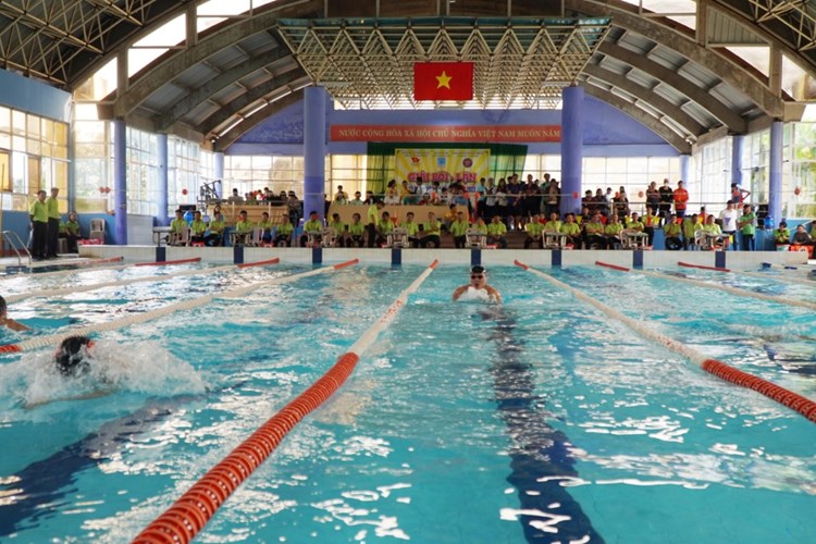 Hơn 230 vận động viên tranh tài Giải bơi – lặn vô địch quốc gia bể 25m - Anh 1
