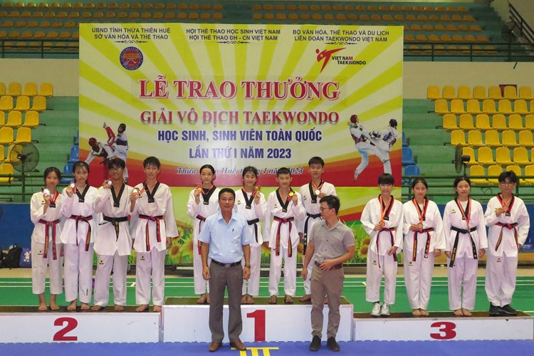 TP.Hồ Chí Minh giành giải Nhất toàn đoàn tại Giải vô địch Taekwondo học sinh, sinh viên toàn quốc - Anh 3