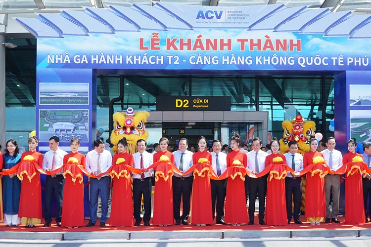 Khánh thành nhà ga T2 Cảng hàng không quốc tế Phú Bài - Anh 1