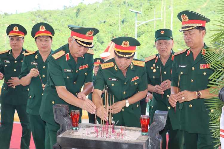 Khánh thành Nhà tưởng niệm các liệt sĩ đã hy sinh tại thuỷ điện Rào Trăng 3 - Anh 2