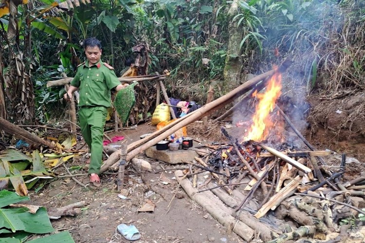 Quảng Ngãi: Truy quét, ngặn chặn khai thác vàng trái phép - Anh 2