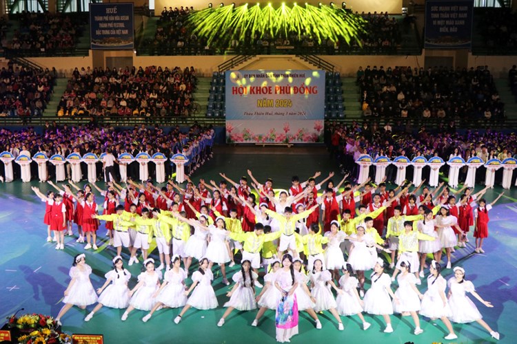 3.000 vận động viên tranh tài tại Hội khỏe Phù Đổng tỉnh Thừa Thiên Huế - Anh 1