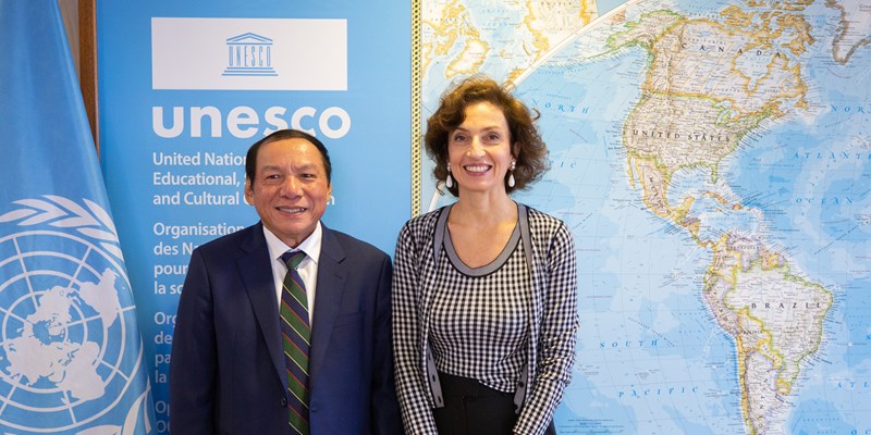Việt Nam - UNESCO đồng hành đưa văn hóa trở thành mục tiêu phát triển bền vững - Anh 1