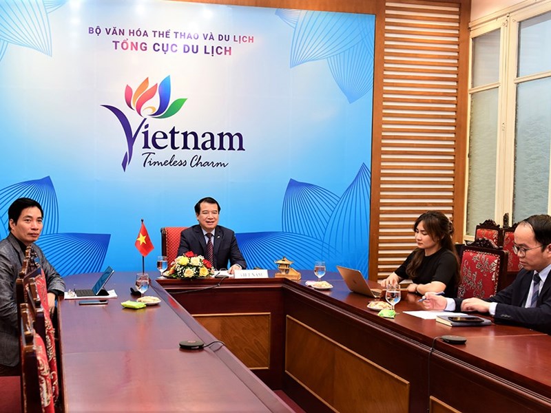 Việt Nam mong muốn nhận được sự hỗ trợ từ UNWTO để phục hồi du lịch - Anh 1