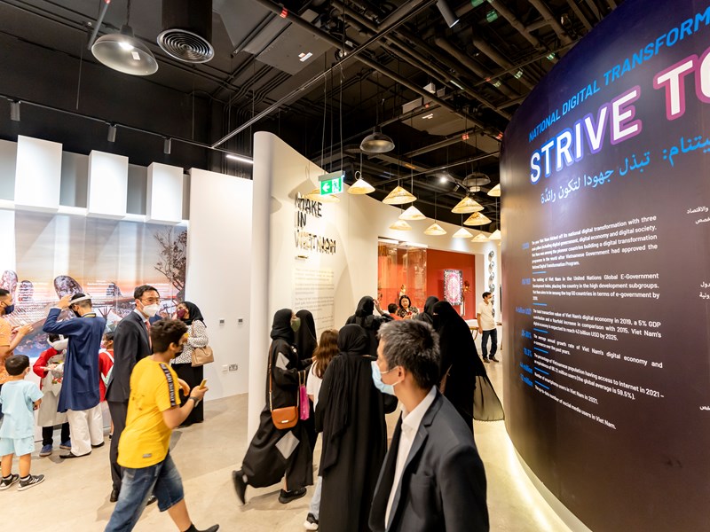 Khai trương Nhà triển lãm Việt Nam tại EXPO 2020 Dubai: Đưa màu sắc Việt Nam hòa cùng gam màu rực rỡ của thế giới - Anh 10