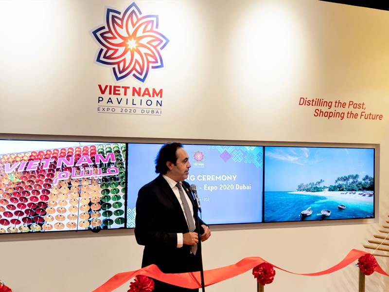 Khai trương Nhà triển lãm Việt Nam tại EXPO 2020 Dubai: Đưa màu sắc Việt Nam hòa cùng gam màu rực rỡ của thế giới - Anh 5