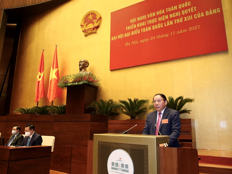 Tổng Bí thư Nguyễn Phú Trọng: Phát huy cao độ những giá trị văn hoá, sức mạnh và tinh thần cống hiến của  người Việt Nam - Anh 6