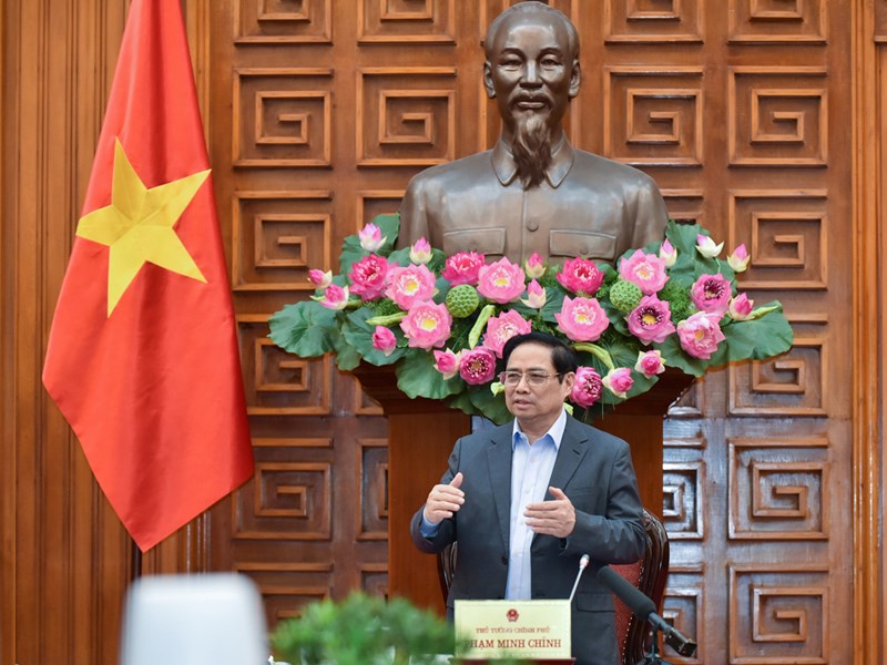Thủ tướng Phạm Minh Chính làm việc với lãnh đạo Liên hiệp các Hội Văn học nghệ thuật Việt Nam - Anh 2