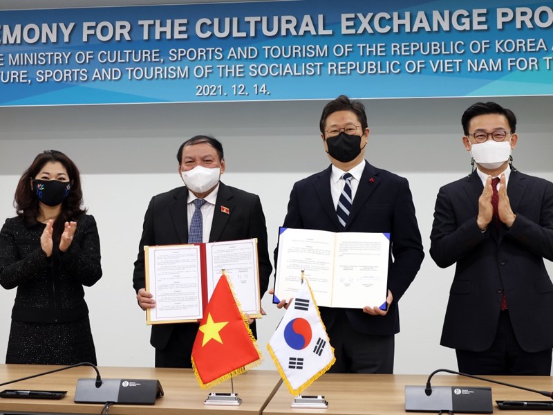 Tăng cường hợp tác văn hóa, thể thao, du lịch Việt Nam - Hàn Quốc - Anh 4