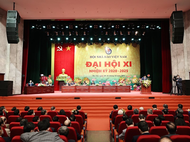 Ông Lê Quốc Minh tái đắc cử Chủ tịch Hội Nhà báo Việt Nam - Anh 1