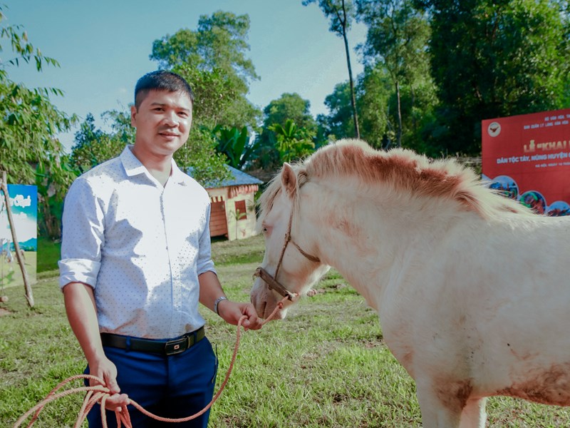 Lạng Sơn: Hướng phát triển bền vững đàn ngựa bạch Hữu Kiên - Anh 2