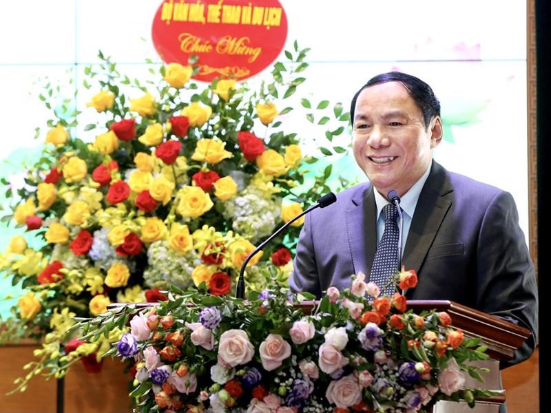 Thư chúc Tết của Bộ trưởng Bộ VHTTDL Nguyễn Văn Hùng - Anh 1