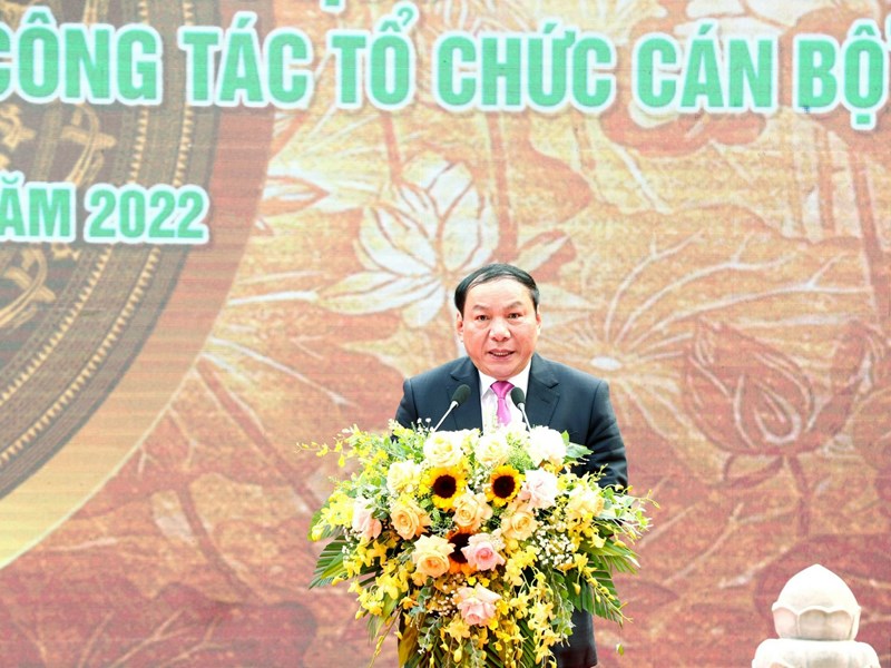 Toàn văn bài phát biểu của Bộ trưởng Nguyễn Văn Hùng tại Lễ phát động triển triển khai Chủ đề công tác năm 2022 của Ngành VHTTDL - Anh 1