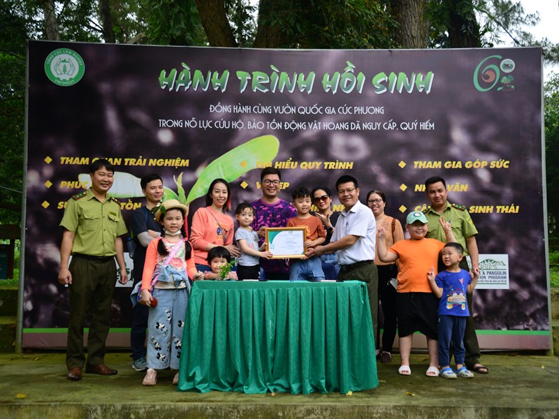 MC Bảo An tham gia Hành trình Hồi Sinh tại Vườn Quốc gia Cúc Phương - Anh 1