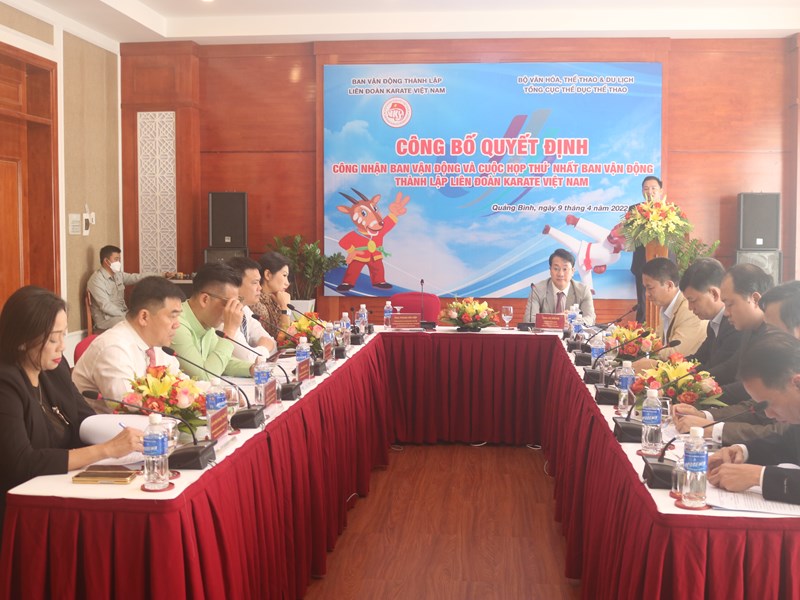 Vận động thành lập Liên đoàn Karate Việt Nam - Anh 1
