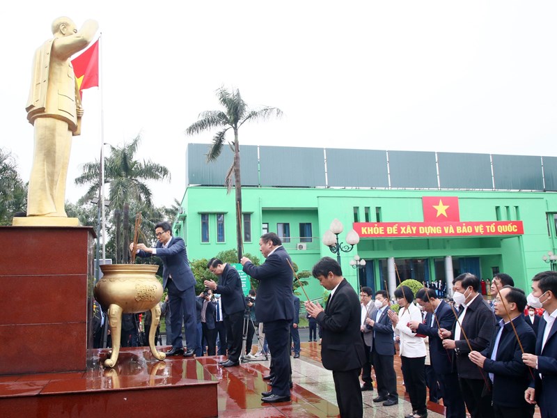 Thủ tướng động viên Đoàn thể thao Việt Nam và kiểm tra công tác chuẩn bị SEA Games 31: Thi đấu hết mình là thành tích lớn nhất - Anh 6