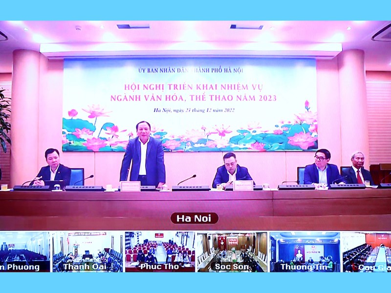 Bộ trưởng Nguyễn Văn Hùng: Ngành Văn hóa và Thể thao Hà Nội có 5 điểm sáng - Anh 8