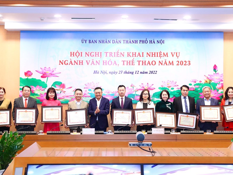 Bộ trưởng Nguyễn Văn Hùng: Ngành Văn hóa và Thể thao Hà Nội có 5 điểm sáng - Anh 4