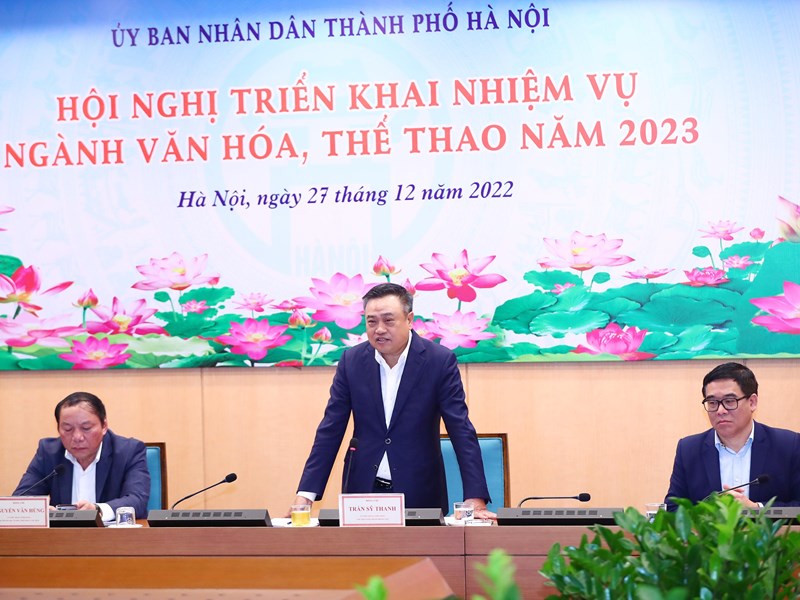 Bộ trưởng Nguyễn Văn Hùng: Ngành Văn hóa và Thể thao Hà Nội có 5 điểm sáng - Anh 5