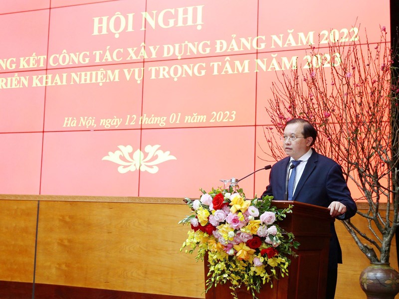Bộ trưởng Nguyễn Văn Hùng: Cần làm tốt công tác tổ chức, phát huy vai trò gương mẫu của cán bộ, đảng viên - Anh 2