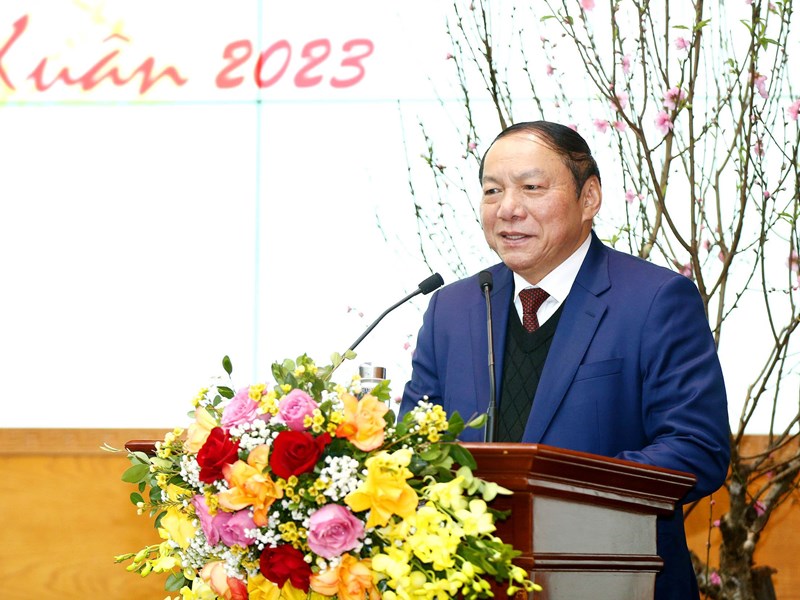 Bộ trưởng Bộ VHTTDL Nguyễn Văn Hùng: Quyết liệt hành động, thực hiện các nhiệm vụ đúng, trúng, kịp thời - Anh 1