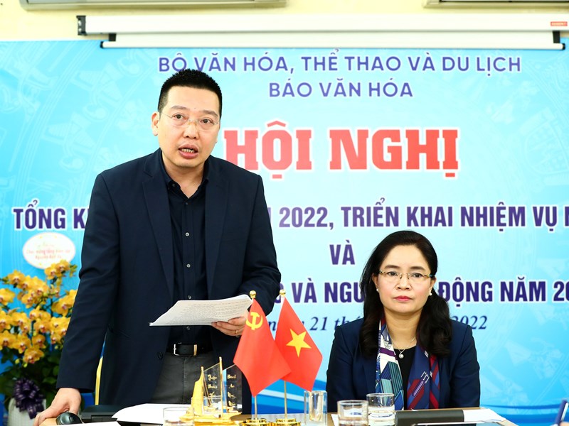 Thứ trưởng Trịnh Thị Thuỷ: Báo Văn Hoá nâng cao chất lượng chuyên môn, xứng đáng là cơ quan ngôn luận, dẫn đầu, dẫn nguồn của Bộ VHTTDL - Anh 3