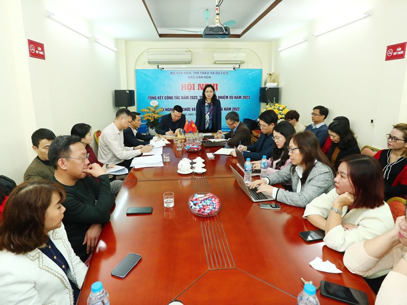 Thứ trưởng Trịnh Thị Thuỷ: Báo Văn Hoá nâng cao chất lượng chuyên môn, xứng đáng là cơ quan ngôn luận, dẫn đầu, dẫn nguồn của Bộ VHTTDL - Anh 5