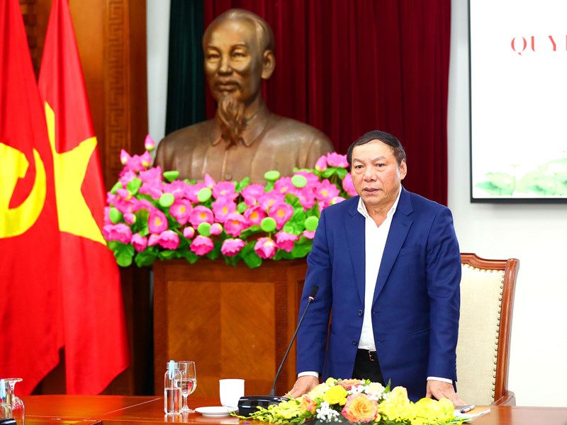 Bộ trưởng Nguyễn Văn Hùng: Xây dựng đội ngũ lãnh đạo ngang tầm nhiệm vụ theo phương châm “giỏi một việc, nắm được nhiều việc” - Anh 1