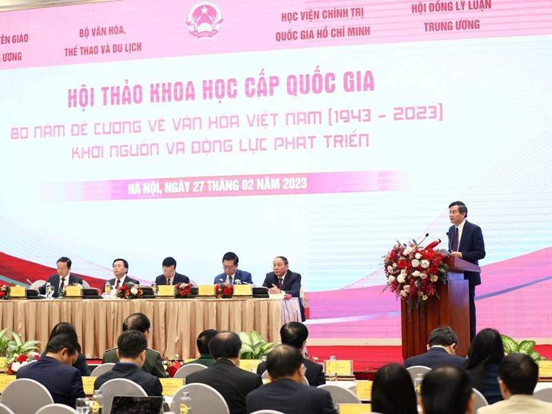 Lan tỏa giá trị lý luận và thực tiễn của Đề cương về văn hóa Việt Nam - Anh 2