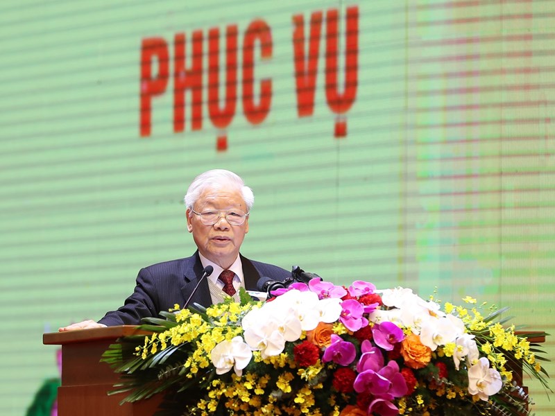 Toàn văn Phát biểu của Tổng Bí thư Nguyễn Phú Trọng tại Lễ kỷ niệm 75 năm CAND học tập, thực hiện Sáu điều Bác Hồ dạy - Anh 1