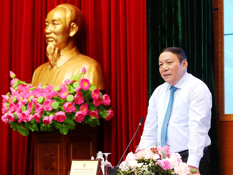 Bộ trưởng Nguyễn Văn Hùng: Tuổi trẻ Bộ VHTTDL phải tràn đầy nhiệt huyết, sẵn sàng lăn xả, cống hiến, phụng sự Tổ quốc và nhân dân - Anh 1