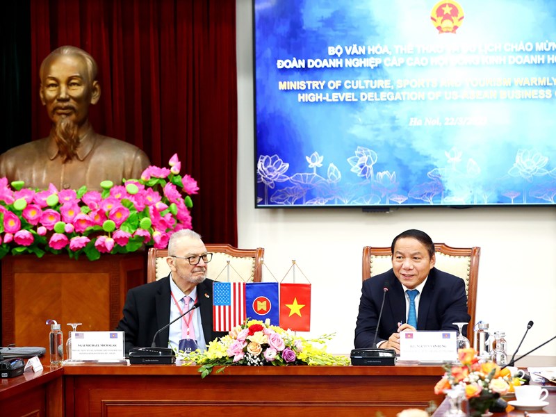 Việt Nam và Hội đồng Kinh doanh Hoa Kỳ - ASEAN: Tăng cường quan hệ hợp tác VHTTDL - Anh 1