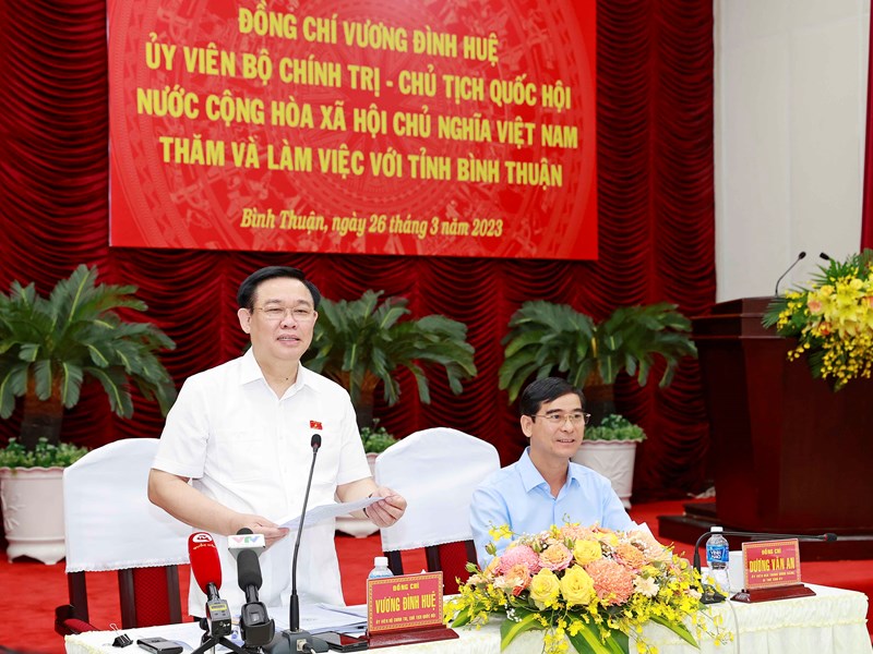Chủ tịch Quốc hội: Bình Thuận phải chú trọng gìn giữ phát triển văn hoá, gắn văn hoá với du lịch - Anh 2