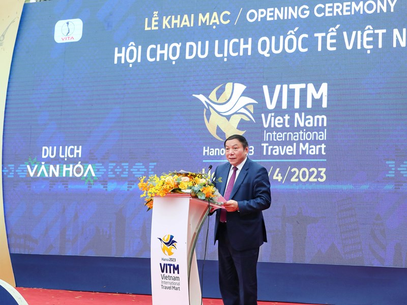 Khai mạc Hội chợ Du lịch quốc tế Việt Nam (VITM) Hà Nội 2023 - Anh 2