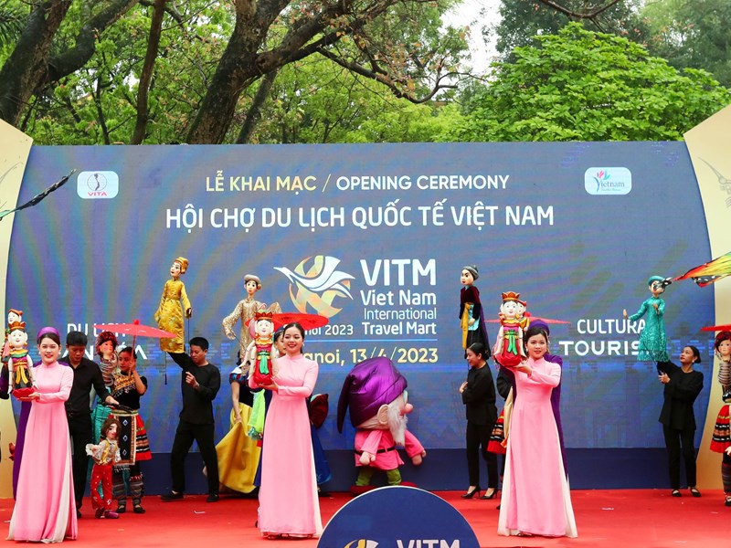 Khai mạc Hội chợ Du lịch quốc tế Việt Nam (VITM) Hà Nội 2023 - Anh 8