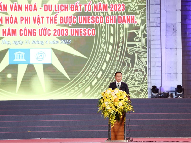 Phó Thủ tướng Trần Hồng Hà: Đưa tài nguyên văn hóa trở thành nguồn lực phát triển đất nước - Anh 1